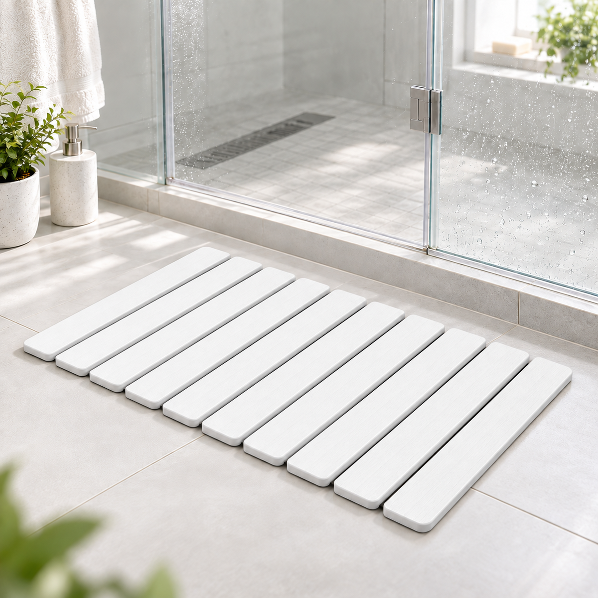 Foldable Stone Bath Mat