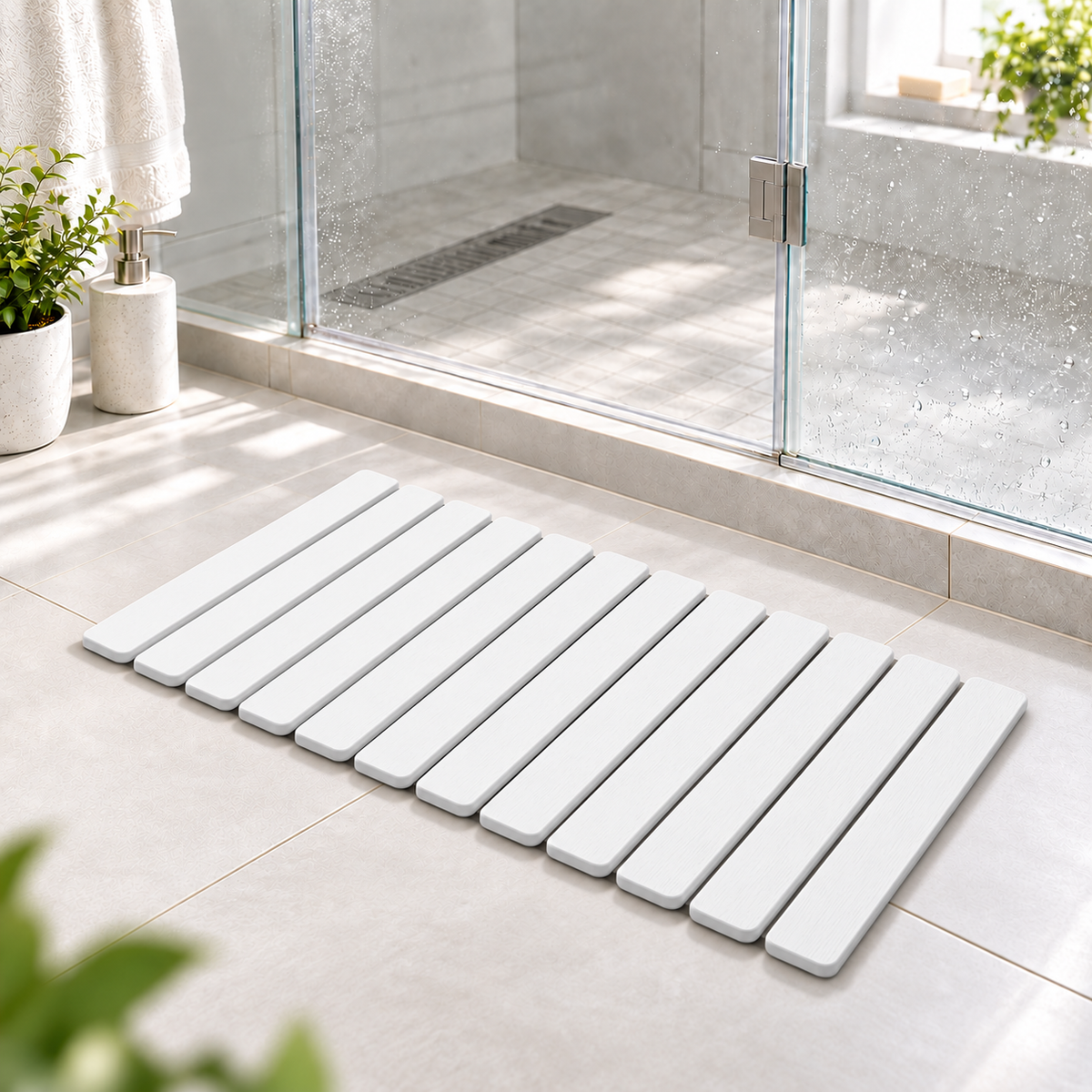Foldable Stone Bath Mat